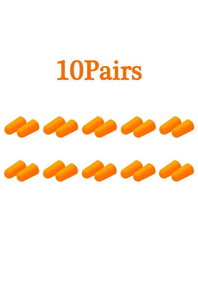 Choice 10Pairs 50/100 Pairs Ear Caps with Noise Cancellation Reusable Noise R...