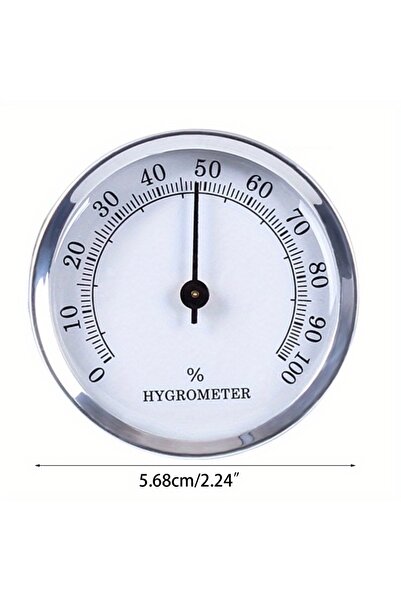 Choice 1 pc 1/2Pcs Hygrometer Round Analog Hygrometer for Cigar Humidor, Accu...