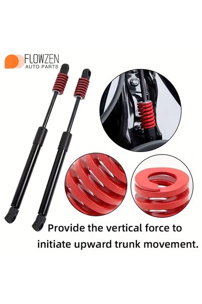 Choice 2PCS For Car Rear Trunk Tailgate Strut Support Lift Bars Tools OD 25mm...