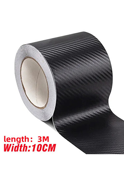 Choice 3D 10CMX3M 3D Nano Carbon Fiber Car Bumper Door Guard Protection Film ...
