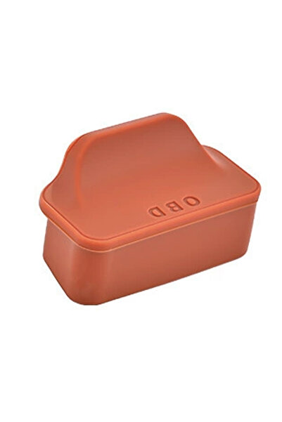 Choice1 ORANGE SEAMETAL Silicone Car OBD Port Dust Cover Handle Design OBD Po...