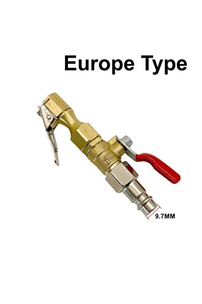 Choice EU Type With Valve Car Tire Inflator Nozzle Lock on Tire Inflator Chuc...