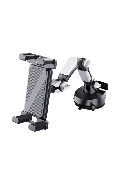 Choice شاحنة وحافلة سوداء كبيرة مزودة بحامل هاتف محمول بذراع شفط، مشبك تثبيت،...