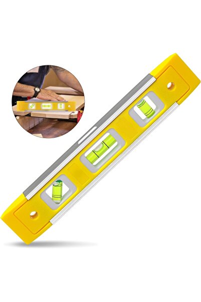 Choice ميزان طوربيد واحد مقاس 9 بوصات، ميزان صندوق مغناطيسي مع فقاعات بزاوية ...