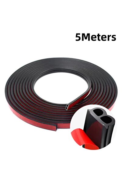 Choice شريط مانع للتسرب على شكل حرف B بطول 5 أمتار، عازل للصوت، واقي مانع للت...