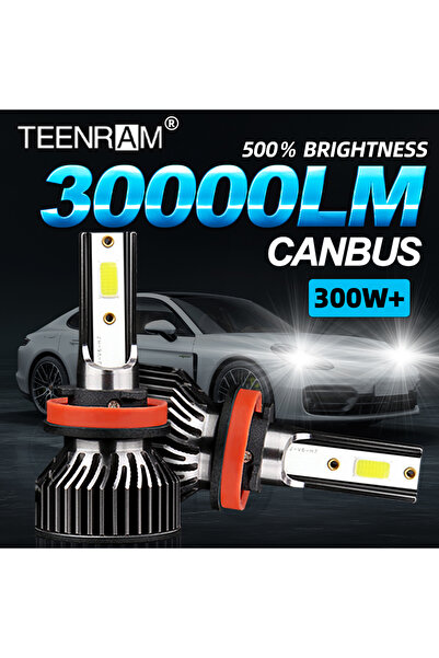 Choice1 مصابيح أمامية LED فائقة السطوع للسيارات H7 H4 H7 بقوة 30000 لومن، رقا...