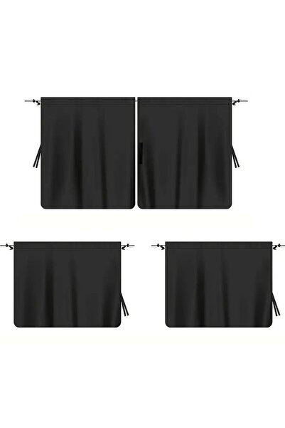 Choice black Car Privacy Curtains Set Air Conditioning Divider Curtain Front ...
