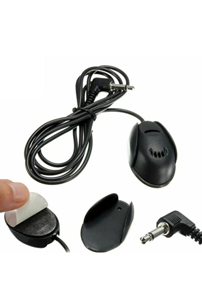 Choice ميكروفون سيارة صغير سلكي 3.5 ملم لنظام صوت ستيريو السيارة، ميكروفون بد...