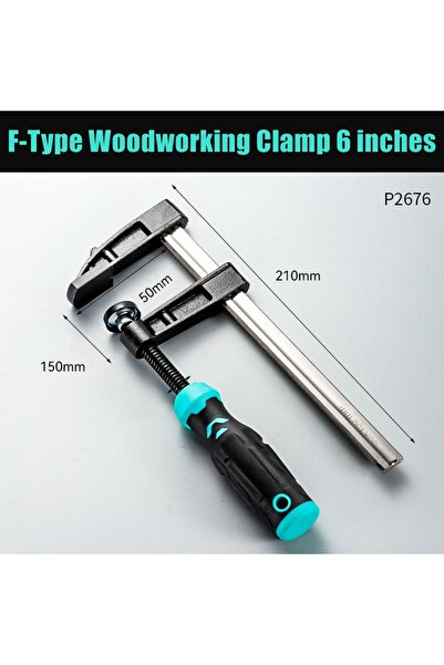 Choice مشبك تثبيت معدني أزرق شديد التحمل، سريع الفك، مناسب لأعمال النجارة، عا...