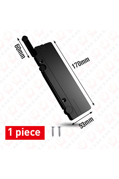 Choice قطعة واحدة من مقابض أبواب الخزائن المخفية من KAK، تعمل بالضغط لفتح الخ...