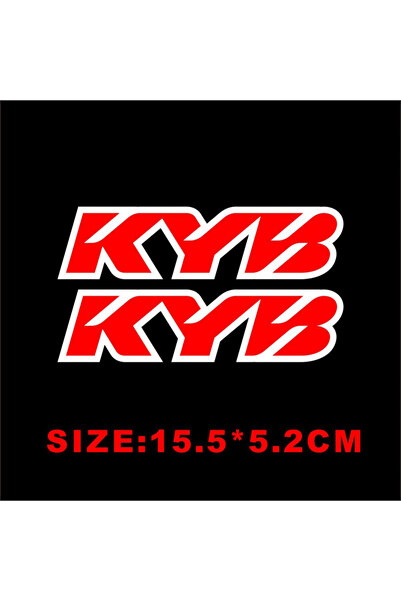 choice2 C-KYB Red Universal Motorcycle Fork Stickers Motocross Decal for Show...