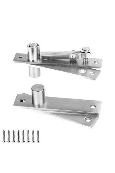 Choice مفصلة محورية فضية شديدة التحمل قابلة للدوران 360 درجة، مفصلات أبواب مخ...