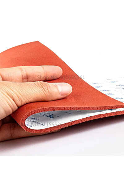 Choice 2mm Red 1/2/3/4/5mm Adhesive Silione Foam Sheet 250*250mm Closed Cell ...