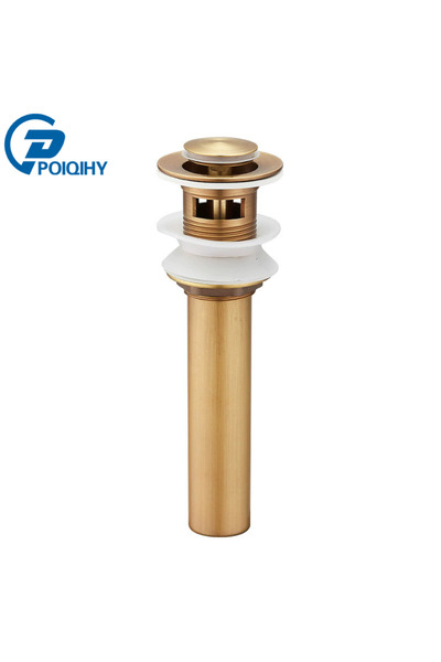 Choice Antique Brass 04XY Antique Brass Pop Up Drain Bathroom Sink Push Down ...