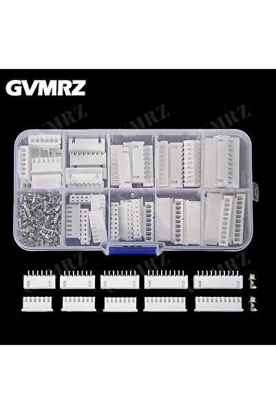 Choice 260 قطعة من موصلات الأسلاك XH2.54 ذات 6/7/8/9/10 دبابيس، غلاف بلاستيكي...