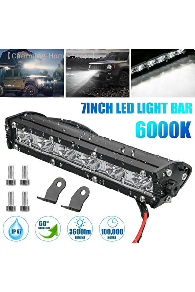 Choice 【M】 مصباح عمل LED بقوة 18 واط، مقاوم للماء بجهد 12 فولت، مناسب لقيادة ...