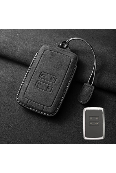 Choice1 غطاء مفتاح سيارة من الجلد على شكل حرف B لسيارة رينو داستر كابتشر كليو...