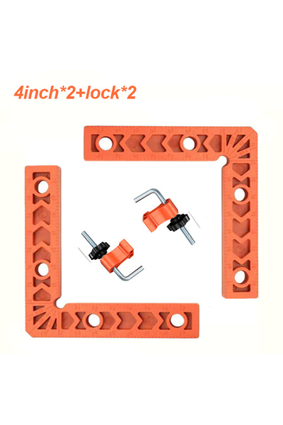 Choice1 4inch 2 Sets of 3/4/6-inch Lking and Hole Circular Hole Right Angle P...