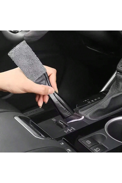 Choice فرشاة تنظيف داخلية للسيارة من GRAY 1، فرشاة تنظيف متعددة الوظائف لإزال...