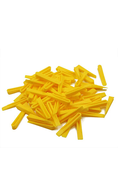 Choice 100 قطعة جديدة من فواصل البلاط البلاستيكية على شكل إسفين، قابلة لإعادة...