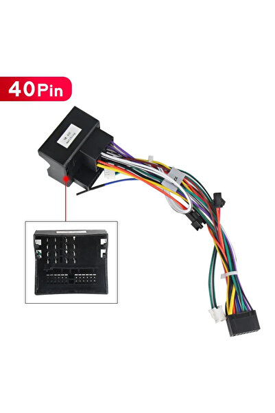 Choice CABLE-40PIN لفولكس واجن جولف 5/6/بولو/باسات/جيتا/تيجوان/توران/سكودا را...