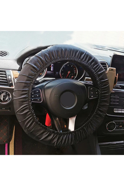 Choice غطاء حماية لعجلة قيادة السيارة، مصنوع من قماش أكسفورد الداخلي، مقاوم ل...