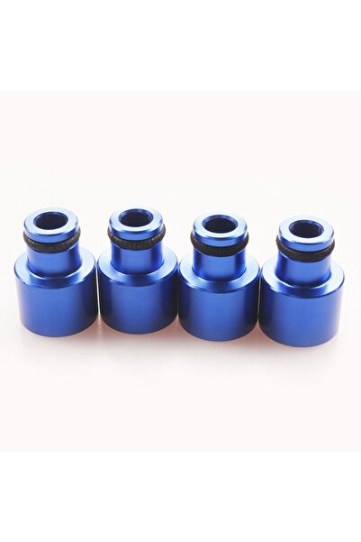 Choice Blue 4Pcs Fuel Injector Top Hat Adapters For Honda Civic Integra B/D S...
