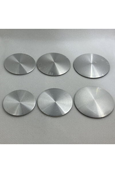 Choice9 أغطية مركزية ثلاثية الأبعاد لعجلات السيارات من الألومنيوم، فضية اللون...