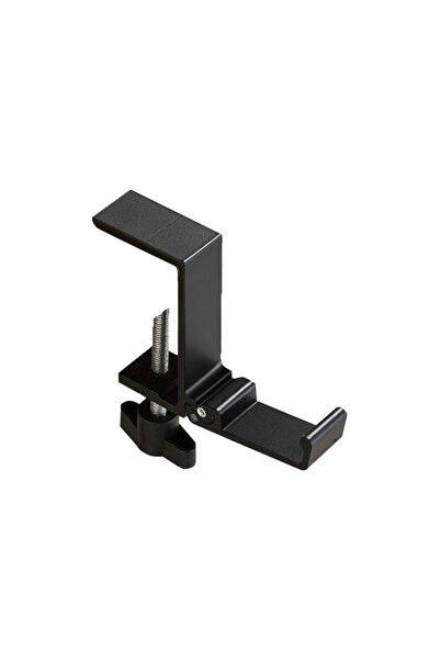 Choice علاقة سماعات رأس سوداء للمكتب، خطاف جانبي أملس بدون نتوءات، خطاف مكتب ...