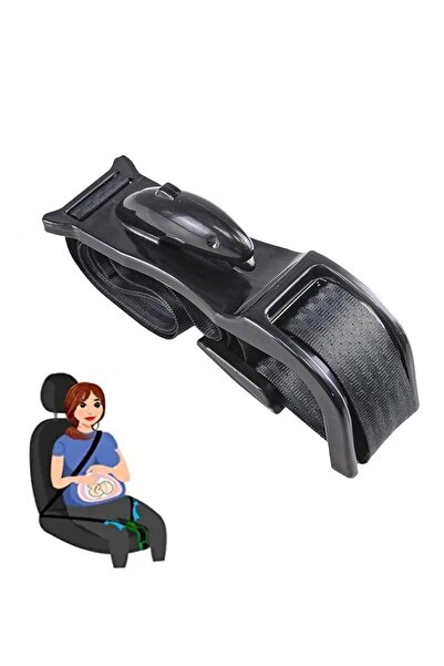 Choice قطعة واحدة سوداء، قطعة واحدة من مُعدِّل حزام الأمان الخاص بالحمل في ال...