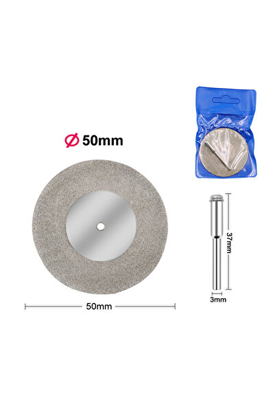 Choice1 مجموعة أقراص قطع ماسية صغيرة 50 مم لملحقات دريميل الدوارة، عجلة تجليخ...