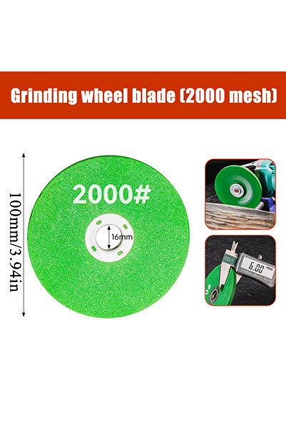 Choice قرص تجليخ متعدد الأغراض للقطع، مقاس 100 مم و16 مم، قطعة واحدة، مناسب ل...