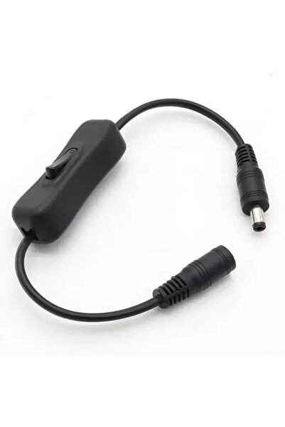 Choice 304-DC-B Inline 304 Switch On Off with Female Male Power Cable 5.5x2.1...