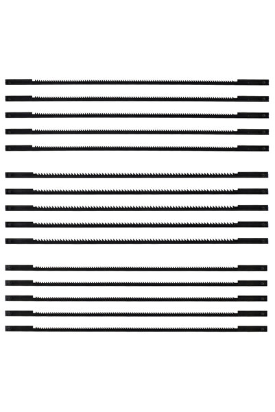 Choice Multipurpose Cutting 15PCS 15Pcs Scroll Saw Blades Pin End 18/21/24TPI...