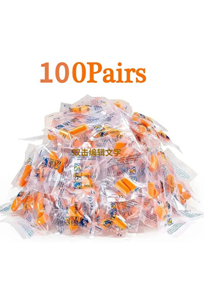 Choice 100Pairs 50/100 Pairs Ear Caps with Noise Cancellation Reusable Noise ...