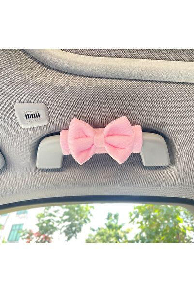 Choice3 C Car Roof Handle Protective Cover Cute Car Decoration Butterfly Bow ...