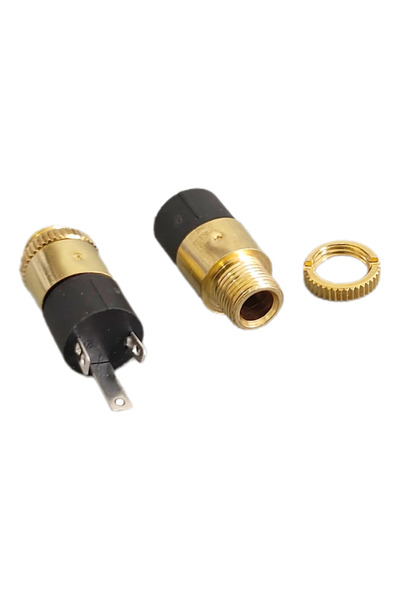 Choice مجموعة من 10 قطع من مقابس الصوت PJ-392 الذهبية مقاس 3.5 مم، ثلاثية الأ...