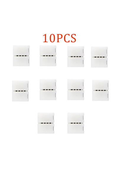 Choice1 10 قطع من موصلات LED على شكل حرف L ذات 4 دبابيس، بعرض 10 مم، موصلات ز...