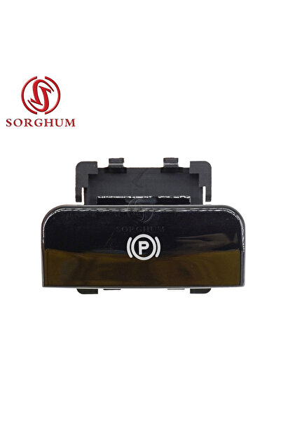 Choice مفتاح فرامل اليد الإلكتروني SORGHUM 470706 470703 أسود لامع، زر فرامل ...