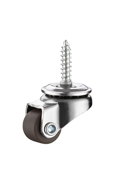 Choice عجلات مطاطية صغيرة من النوع الثاني M4x15mm، 4 قطع، 0.5 بوصة، منخفضة ال...