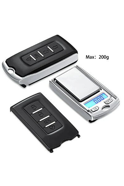 Choice Max 200g 1PCS 200g/100g 0.01g Precision Portable Car Key Shape Mini Di...