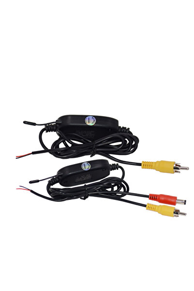 Choice طقم محول جهاز إرسال واستقبال فيديو لاسلكي RCA بتقنية CVBS للرجوع للخلف...