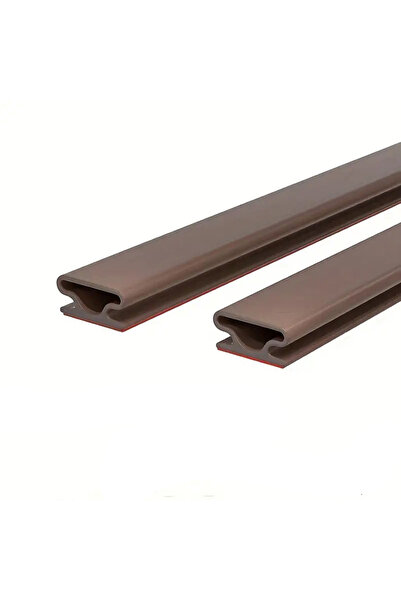 Choice 10mm 6mm 6M brown 1 roll silicone door and window sealing strip, sound...