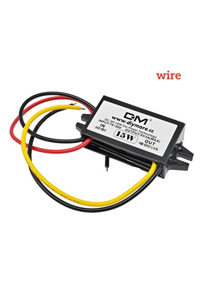 Choice6 محول طاقة للسيارة DC-DC من 12 فولت إلى 5 فولت 3 أمبير 15 وات مع منفذ ...