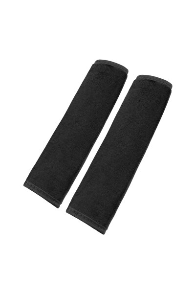 Choice5 حزام أمان للسيارة من القطيفة السوداء والوردية، ناعم كالحرير الجليدي، ...