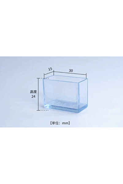 Choice 16 قطعة من وسادات أرجل الكراسي المصنوعة من السيليكون، مقاس 15 × 30 مم،...