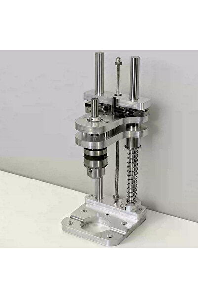 Choice Silver Woodworking Drilling Stand - Aluminum Profile Vertical Position...