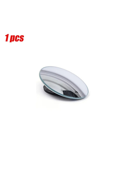 Choice Only 1 mirror 1/2PcsRound Frame Convex Blind Spot Mirror Safety Drivin...