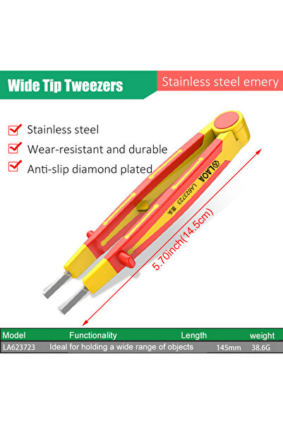 Choice مفك براغي دقيق معزول ذو رأس عريض من LAOA، مفك براغي صغير الحجم على شكل...