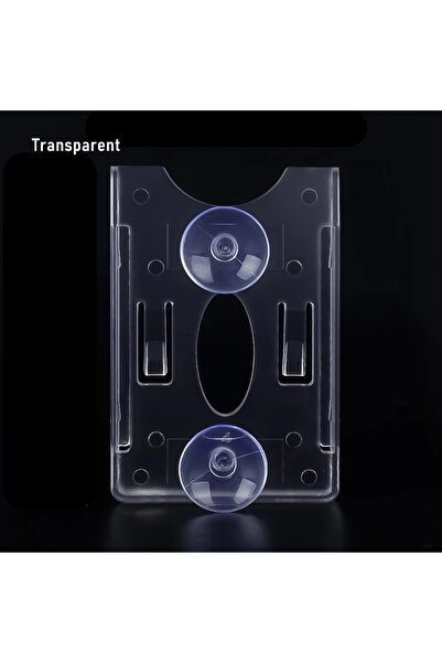 Choice3 جراب شفاف لبطاقات السيارة، مشبك تذاكر ركن السيارة، مشبك تثبيت تلقائي ...